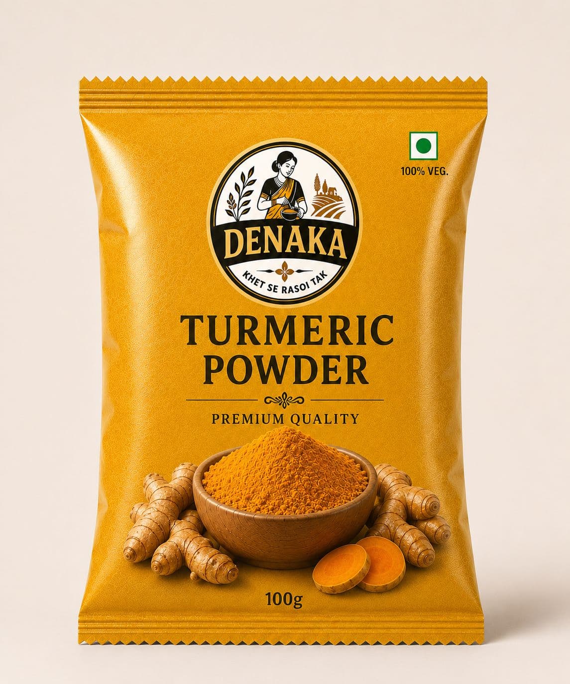 Denaka Turmeric Powder pack
